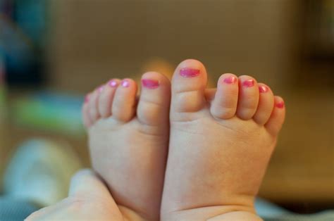 Precious Baby Girly Toes Baby Toes Photographing Babies Baby Feet