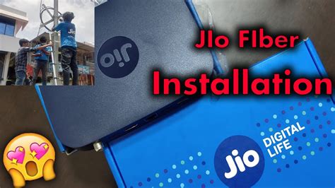 Jio Fiber Installation Jio Fiber Unboxing Jio Fiber With Set Top Box