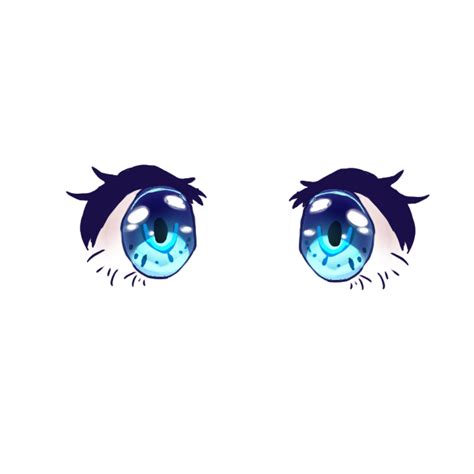 Kawaii Blue Anime Eyes By Iikawaii Kookie On Deviantart