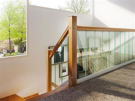 Nidda toughened glass panels stair rake & chrome clamps, for stair or landing. Glass Stair Panels | Glass staircase | George Quinn Stair ...