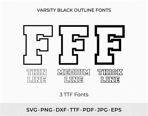 Varsity Font Svg Png Ttf College Font Svg Sport Font School Font