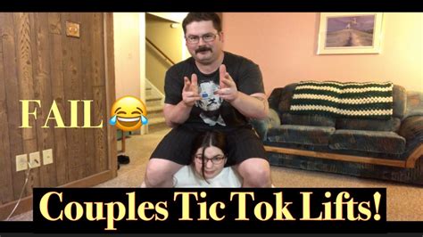 Couples Tic Tok Lifts Fail Youtube