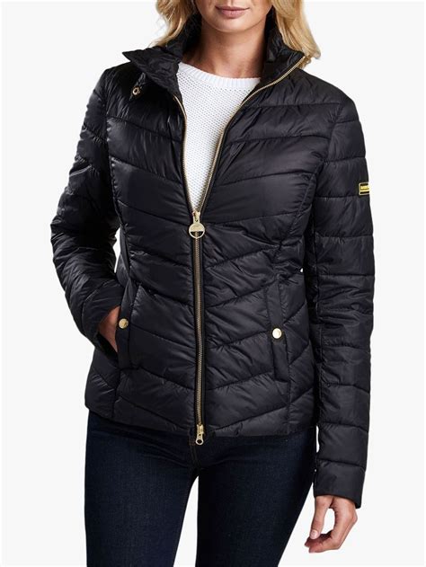 Barbour International Auburn Quilted Jacket Ice White In 2021