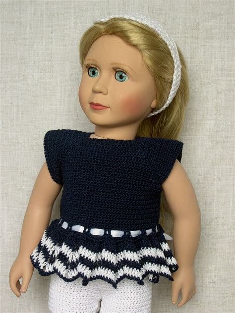 Free Crochet 18 Doll Clothes Patterns