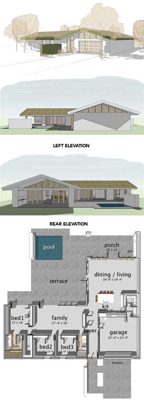 8 Cliff May Inspired Ranch House Plans From