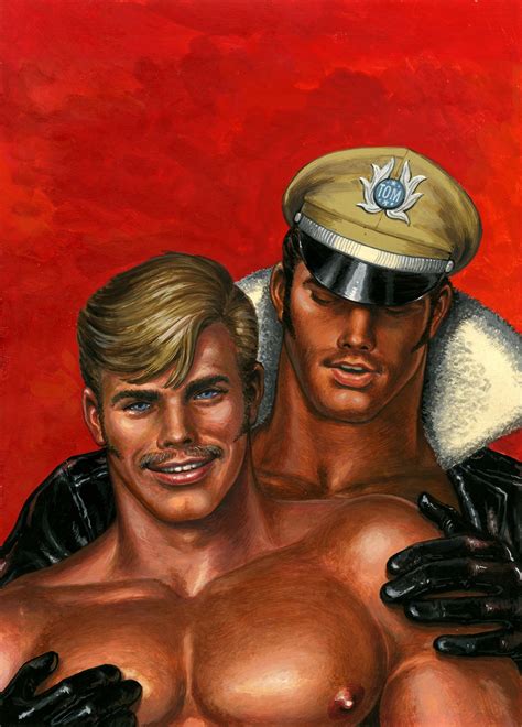 tom of finland buddies 1973 courtesy of the collection of rob hennig los angeles ca
