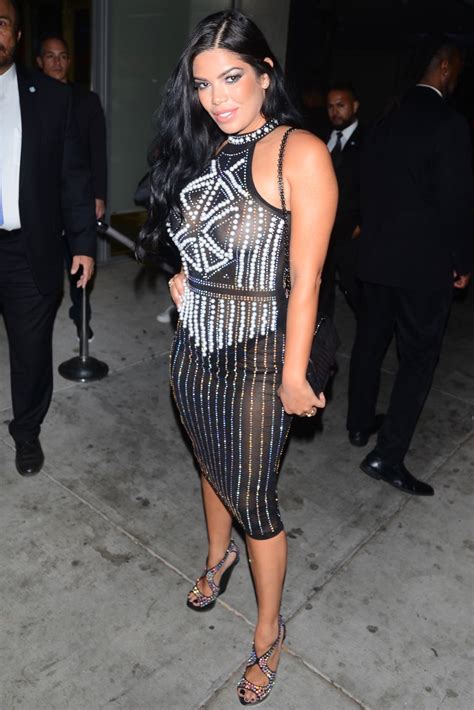 smoldering brunette suelyn medeiros steals the show with her see through dress the fappening