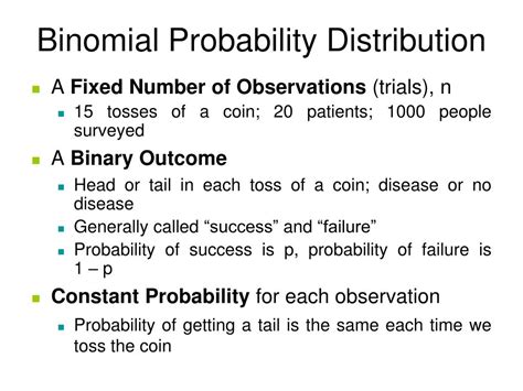 Ppt Binomial Distributions Powerpoint Presentation Free Download