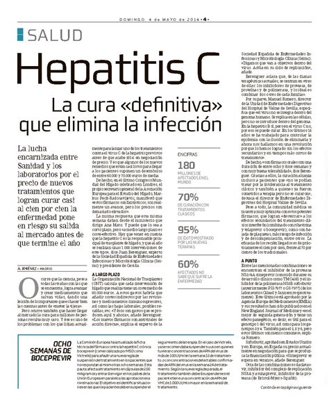 Hepatitis C La cura definitiva que elimina la infección Educación sexual SIDA STUDI