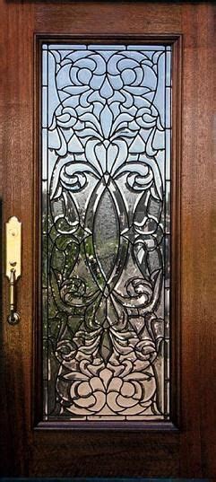 Wood Entry Door With Leaded Glass Glass Designs