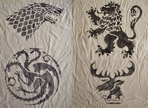 Buy Game Of Thrones Inspired Handmade Stencils House Targaryen House