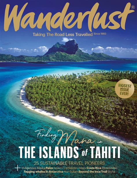 The May June 2021 Issue Of Wanderlust Travel Magazine Is Now On Sale