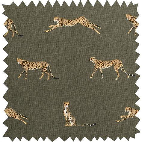 Cheetah Fabric By The Metre £25 Fabric Animals Fabric Tropical Fabric