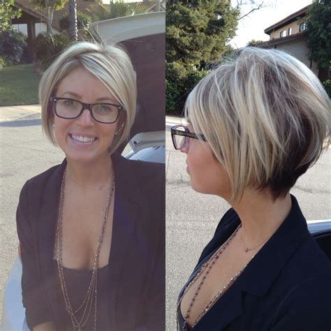 The 25 Best Short Aline Bob Ideas On Pinterest Blonde Graduated Bob