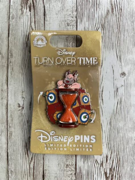 Disney Parks 2023 Phil Hercules Turn Over Time Pin Le 2500 New 27
