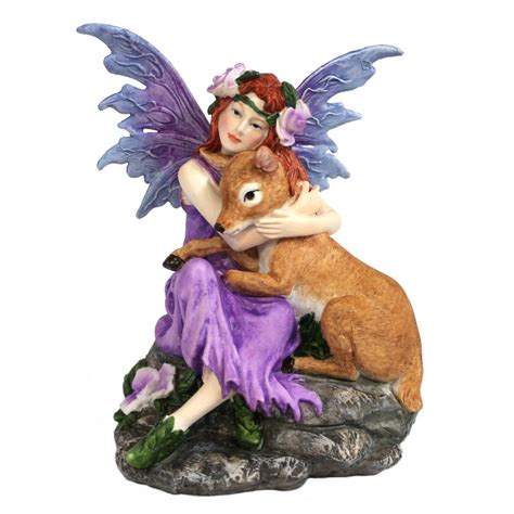 Fairy With Deer 14cm Stilus