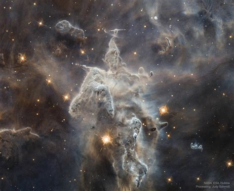 Carina Nebula Images From James Webb And Hubble Telescopes Paint