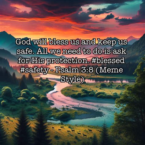 Psalm 3 8 Verse Of The Day Meme
