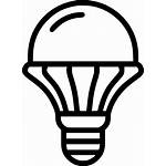Led Icon Lamp Svg Diode Emitting Onlinewebfonts