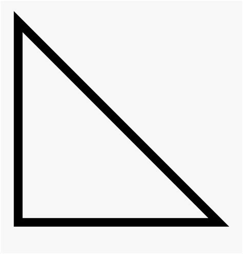 Triangular Clipart Angle Right Angled Triangle Shape Free