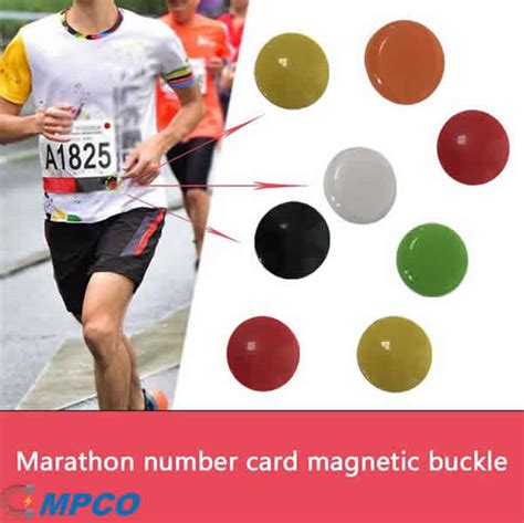 Race Bib Magnets Race Dots Race Number Fix Points Pins Magnets Mpco