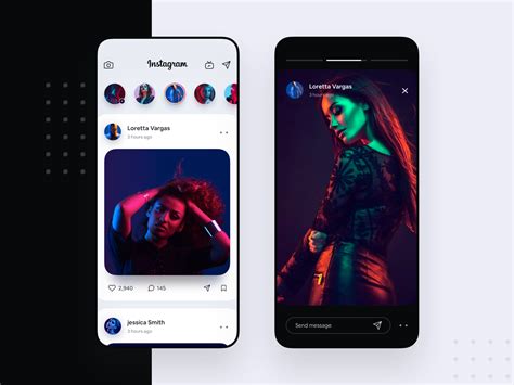 Instagram Redesign Ui Concept By Stanvision Product Design Uiux