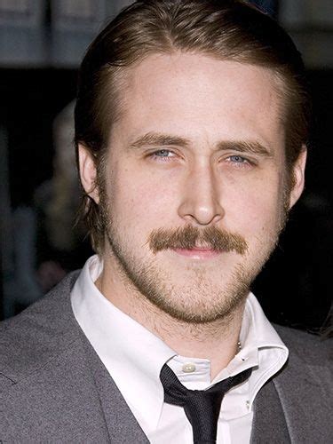 The Hottest Men With Moustaches Ryan Gosling Brad Pitt Zac Efron Photos