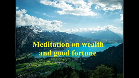 Abundance Meditation Wealth Money Luck And Prosperity Youtube
