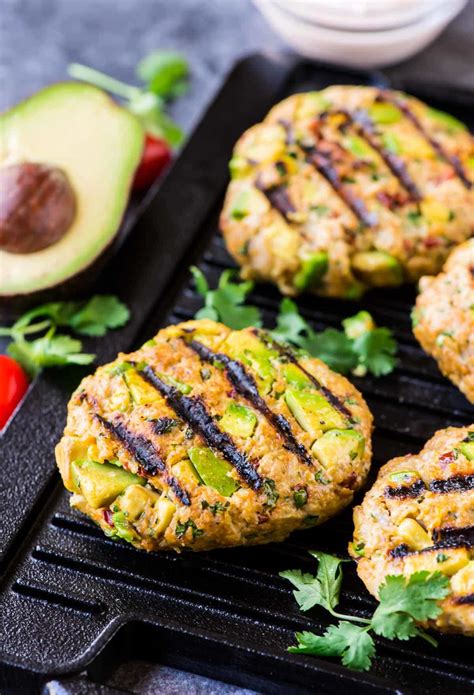 These chicken burgers are flavorful, fairly simple to make, and quite delicious. Avocado Chicken Burger