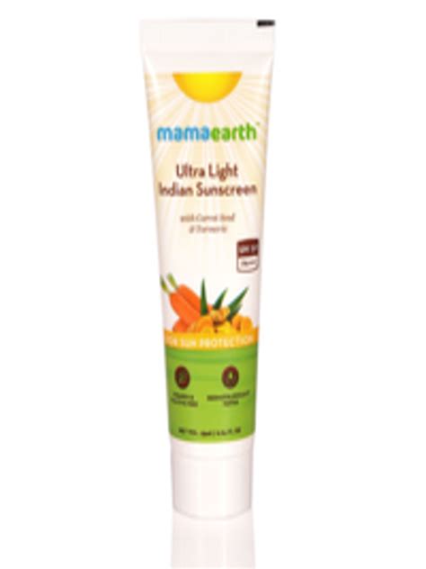 Buy Mamaearth Ultra Light SPF 50 Indian Sunscreen 25 Ml Face
