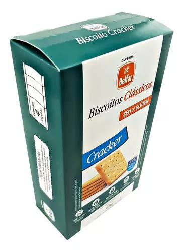 Kit Biscoito Cracker Sem Gl Ten Sem A Car Vegano Belfar Mercadolivre