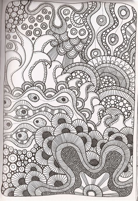 Pattern Coloring Pages Printable