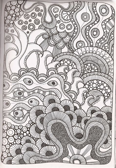 printable zentangle coloring pages  adults