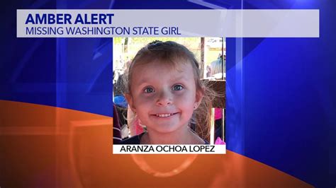 Four Year Old Girl`s Reported Abduction In Washington Triggers Amber Alert Extending Into California