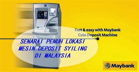 Savings bank deposits (including nre and nro deposits). Senarai Penuh Lokasi Mesin Deposit Syiling Di Seluruh ...
