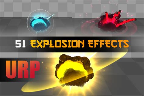Explosion Effect Vol2 Urp Fire And Explosions Unity Asset Store