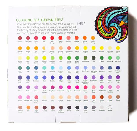 Crayola 100 Colored Pencils Rich Vibrant Colors Jennys Crayon