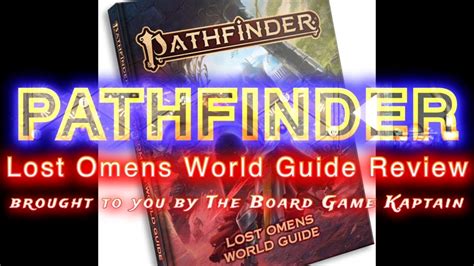 The lost omens world guide is your key to understanding the big picture and your hero's role within it! Pathfinder Lost Omens World Guide Review - YouTube