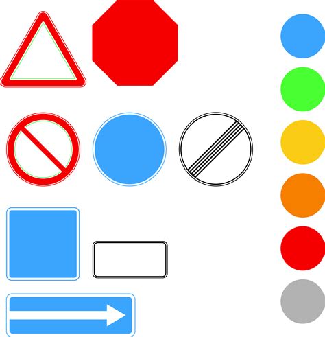 What Color And Shape Are Guide Signs Yoiki Guide