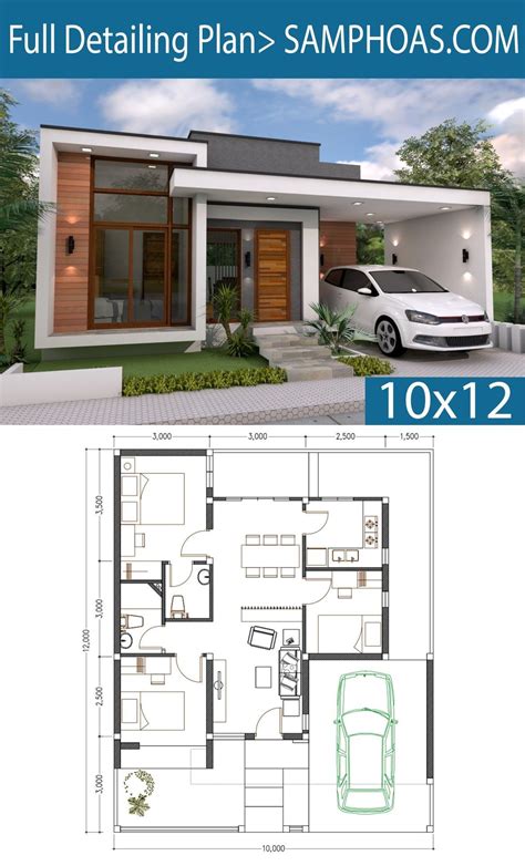 11 Smart Concepts Of How To Upgrade Modern 3 Bedroom House Plans