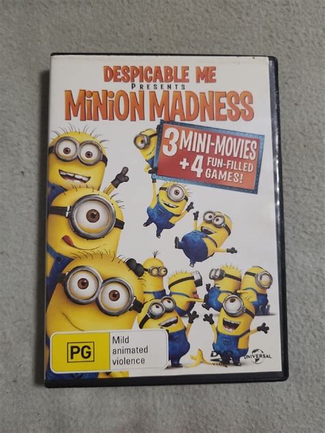 Despicable Me Presents Minion Madness Dvd 2013 9317731094019 Ebay