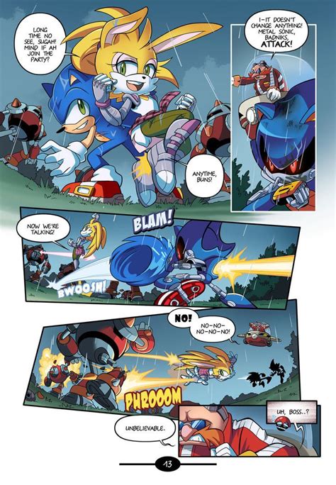 Heroes Come Back Chapter 5 Page 13 By Finikart Sonic And Amy Sonic