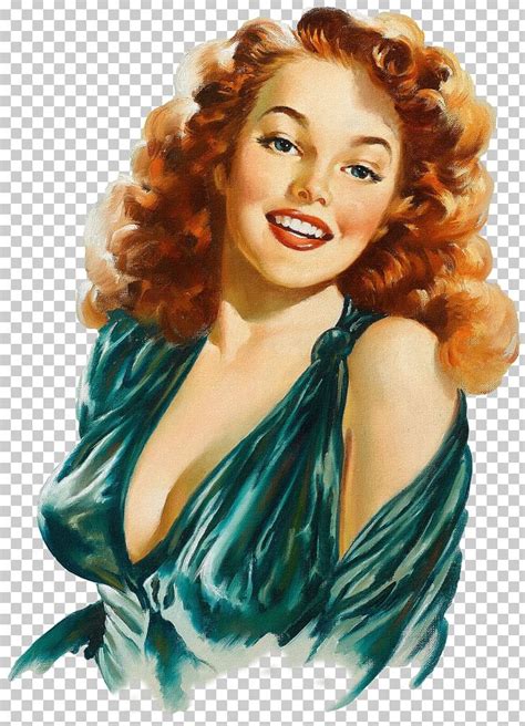 Woman Drawing Pin Up Girl Png Clipart Brown Hair Digital Art The Best