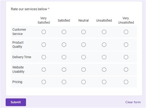 How To Add A Fillable Table In Google Forms Easiest Way In