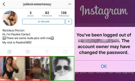 Hackers Take Over Your Instagram Profiles With Pornographic Images And Adult Dating Spam Daily