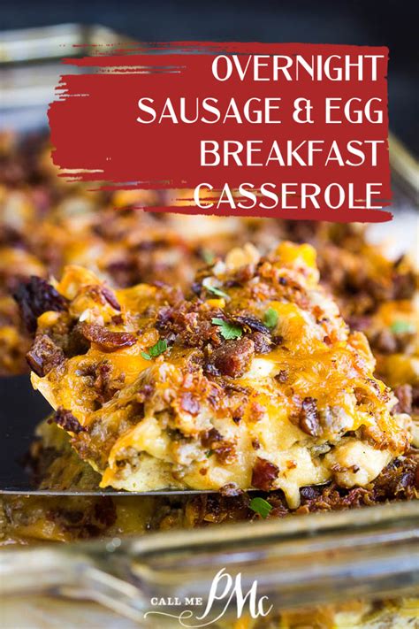Eggs Sausage Breakfast Casserole Diary