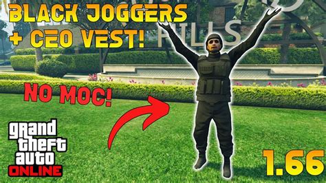 Easiest Way To Get Black Joggers In Gta 5 Online Black Joggers Glitch