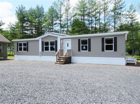 Td131a Double Wide Manufactured Home Exterior Mobile Home Exteriors