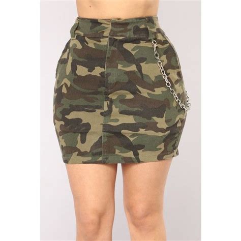 Camo In Command Skirt Camo 30 Liked On Polyvore Featuring Skirts
