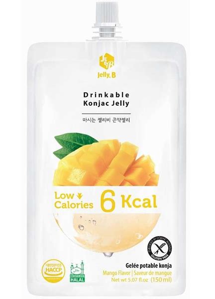 Konjac Jelly Przekąska Z Galaretką Konnyaku O Smaku Mango 150ml Jelly B